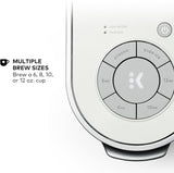 Keurig K-Supreme Single Serve K-Cup Pod Coffee Maker, MultiStream Technology, 4 Brew Sizes, 66oz Dual-Position Removable Reservoir, Black